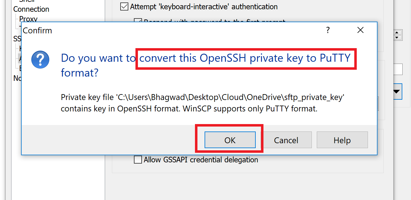 Winscp Openssh Key